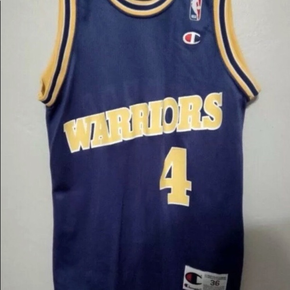 Vintage Golden State Warriors Jersey Chris Webber